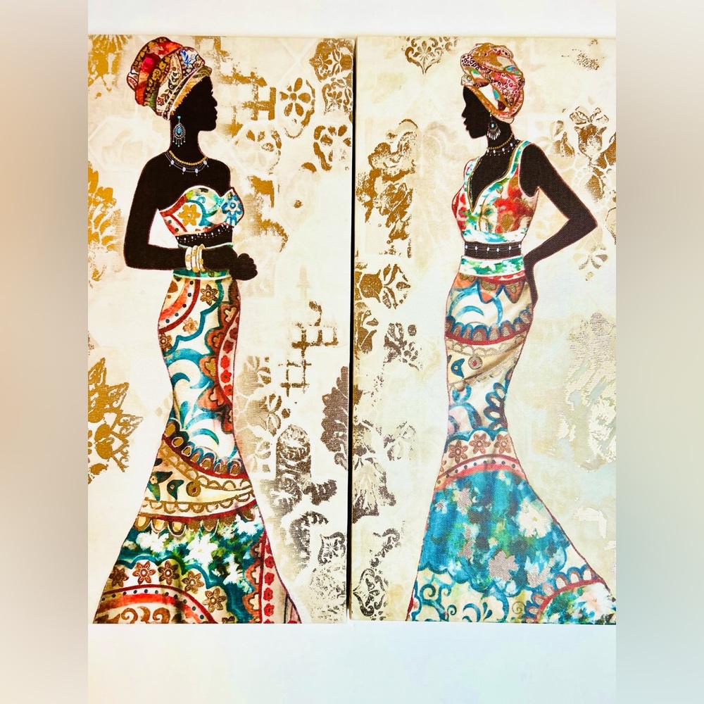 Colorful Silhouette Art Prints